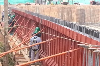 Alcaldía de Yopal avanza en construcción de puente vehicular sobre el Caño Usivar con calle 40